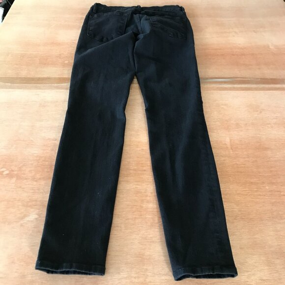 Frame Le Skinny De Jeanne Jeans Women 27 Black Mid Rise Stretch Preppy Sculpting - Picture 2 of 14